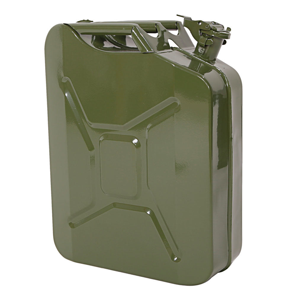 20L Portable American Fuel Oil Petrol Diesel Storage Can Army Green