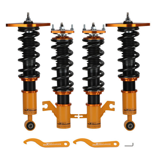 Coilover Coil Spring Kits for Nissan Sentra Sunny N16 Pulsar 2000-2006 24 ways damping adjustable