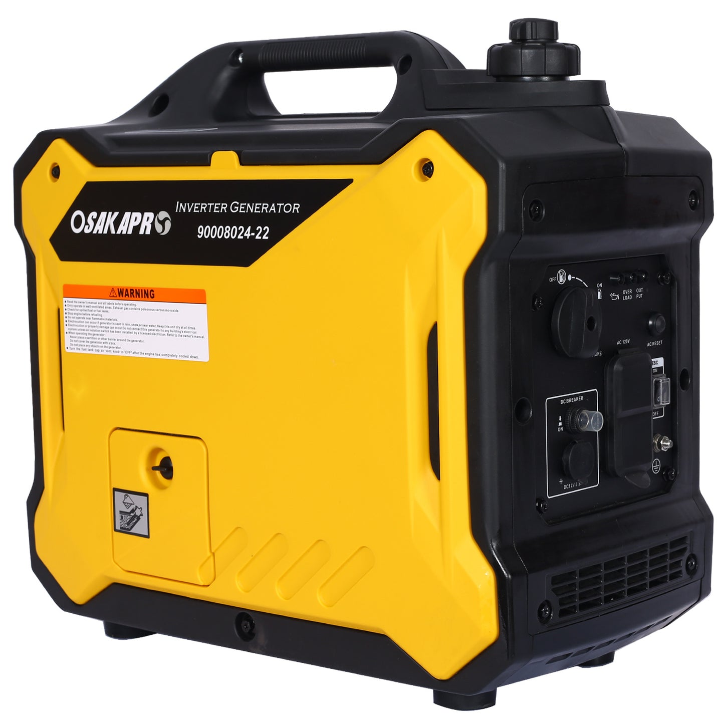 Super quiet Inverter Generator 2000w portable generator; ultra light EPA compliant