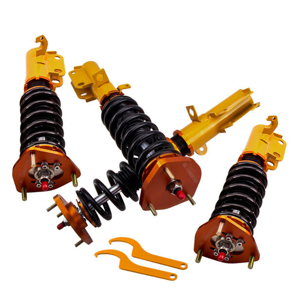 24 Levels Damper Coilover Kit for TOYOTA Corolla E90 E100 E110 AE92 AE101 AE111 1988-2002 Shocks Strut