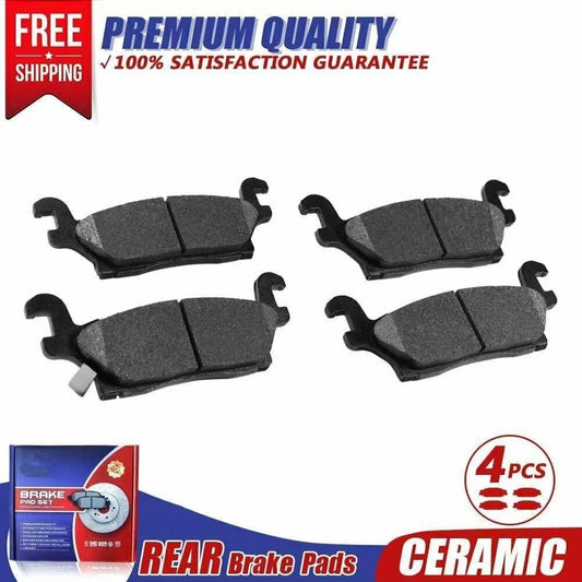 Rear Ceramic Brake Pads D1120