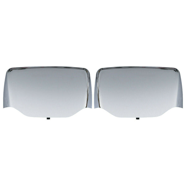 Chrome Hood Mirror Cover for Kenworth T680 T880 and Peterbilt 579 Left + Right