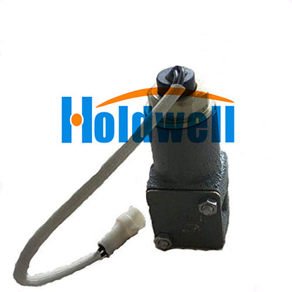 Holdwell High Speed Solenoid Valve 9147260 for Hitachi EX200-2 EX200-3 Excavator John Deere 490E 790ELC