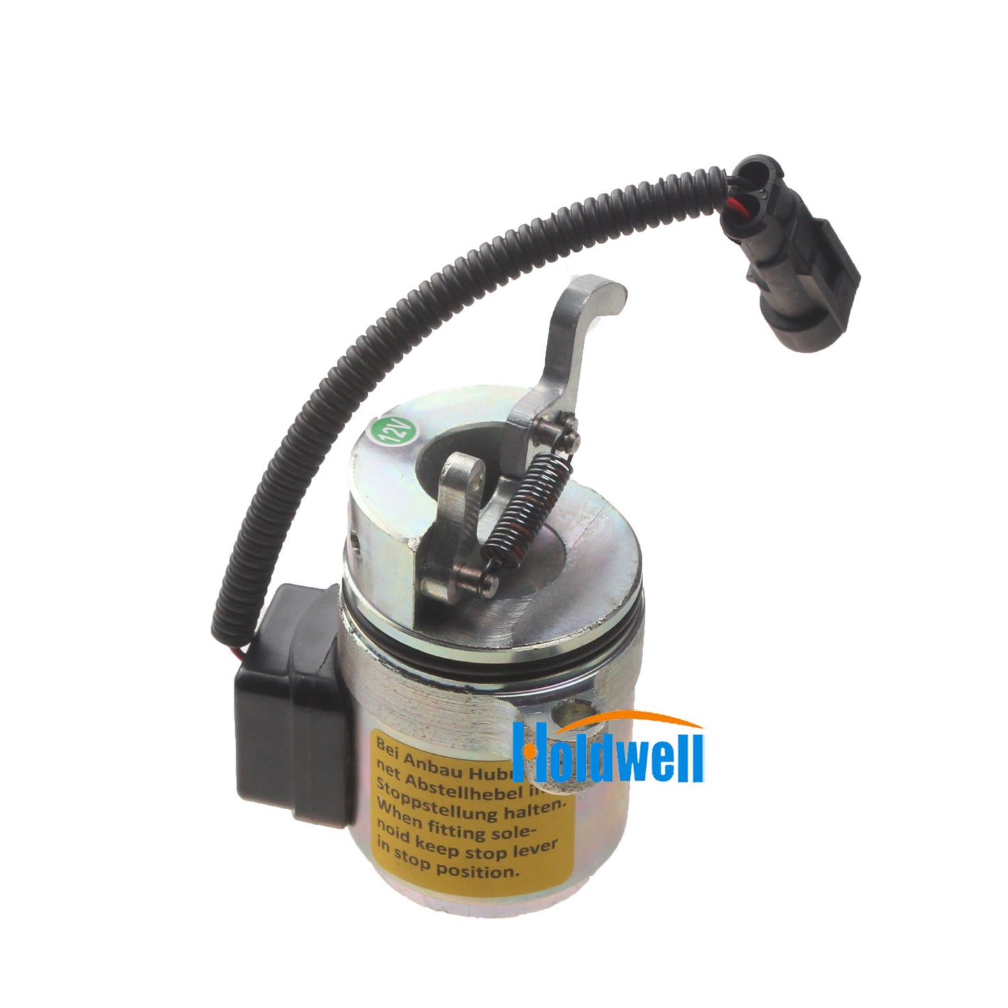 Holdwell Shut Off Solenoid Engine Fuel Shutdown Device 04272956 Replace of Deutz BF4M2011 BF4M2012 12V