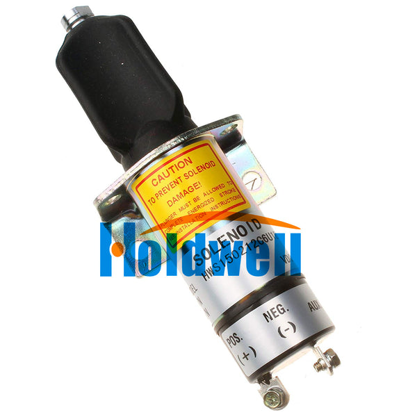 Holdwell Solenoid 1502-12C6U1B1 SA-3756 12V 1502 for Woodward Synchro-Start 2 Terminals 1500-2016