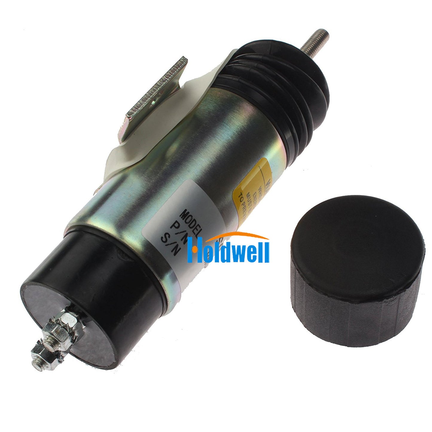 Holdwell Dual Coil Pull Solenoid D610-B1V12 D610B1V12 for Kubota D905 Engine 12V