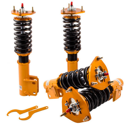 24 Levels Adjustable Damper Coilovers for Subaru Impreza WRX GC8 GC6 1993-2001 Coil Spring Struts