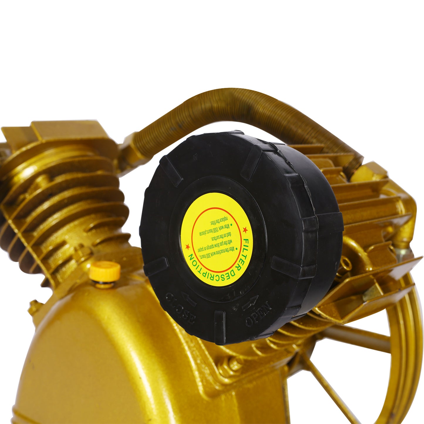 5.5HP Air Compressor Pump Head 21CFM ; 115 PSI V-Type Dual-Cylinder Air Compressor Pump Head 2PISTON