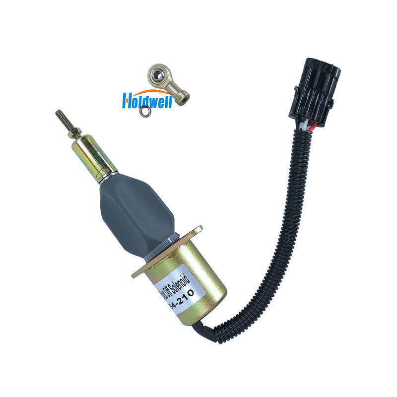 Holdwell New Shut Off Solenoid 3930233 SA-4335-12 for Cummins 6BT 5.9L & 6CT 8.3L