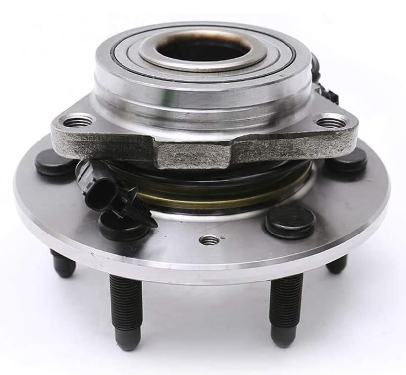 515096 Front Wheel Bearing Hub Assembly (4WD Only) for Cadillac Escalade ESV EXT, Chevy Avalanche Silverado Suburban Tahoe, GMC Sierra Yukon XL 1500, 6 Lugs W/ABS