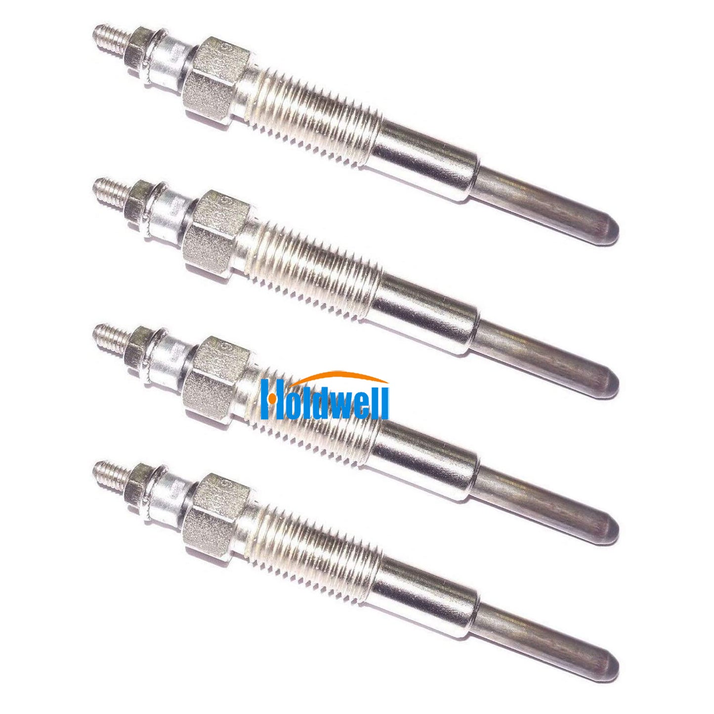 Holdwell 4PCS Glow Plug 172-4585 1724585 for Caterpillar CAT C1.1 C1.5 C2.2 3003 3013 3013C 3014 3024 3024C Engine