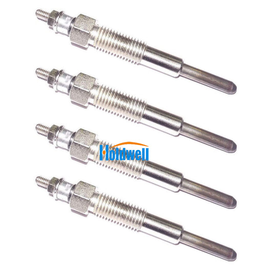 Holdwell 4PCS Glow Plug 172-4585 1724585 for Caterpillar CAT C1.1 C1.5 C2.2 3003 3013 3013C 3014 3024 3024C Engine